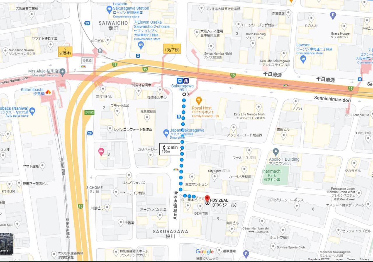 Apartament Fds Zeal Osaka Zewnętrze zdjęcie